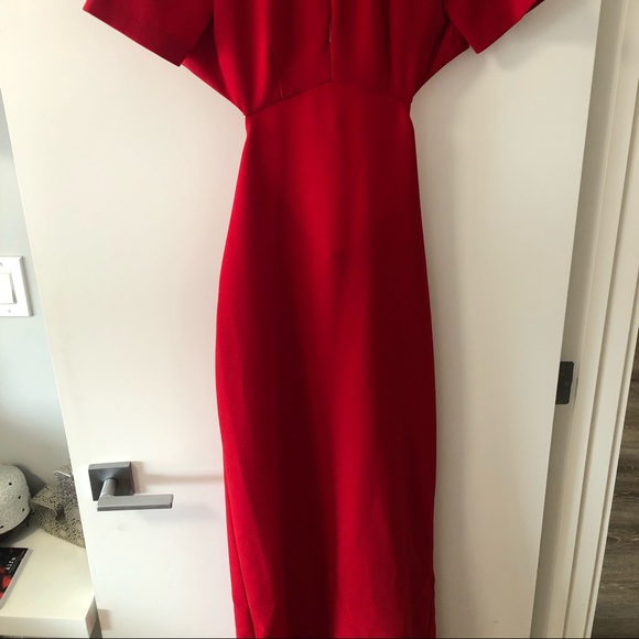 BCBG Red Gown - Picture 3 of 5